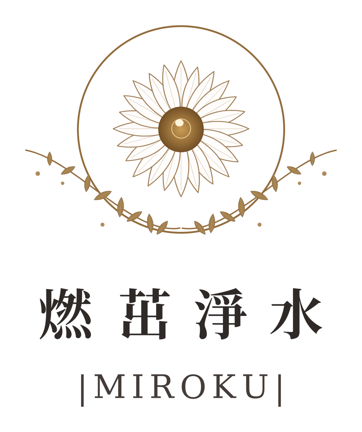 燃茁淨水 MIROKU 品牌標誌
